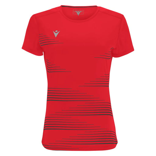 Macron Irma Women's Short Sleeve Shirt in red