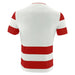 Macron Alcyon Short Sleeve Shirt in red and white