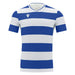 Macron Alcyon Short Sleeve Shirt in blue and white