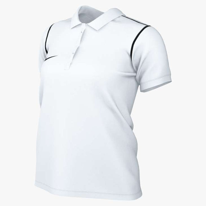 Nike Dri-FIT Park 20 Polo Short Sleeve Womens in white