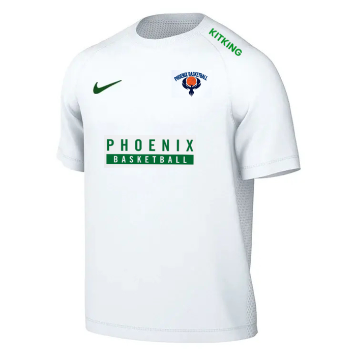 Phoenix Basketball White Nike SS Tee