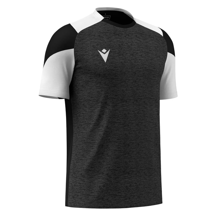 Macron Golem Short Sleeve Shirt in black and white