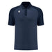 Macron Aulos Short Sleeve Polo Shirt in navy