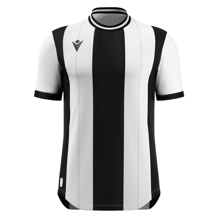 Macron Propus Eco Short Sleeve Shirt in black and white