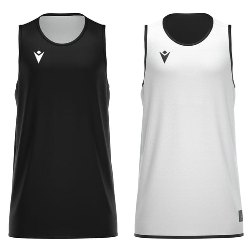 Macron X500 Reversible Basketball Shirt in black and white