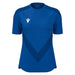 Macron Dryad Women's Short Sleeve Shirt in blue