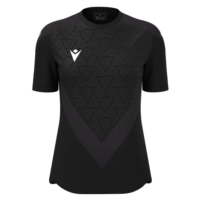 Macron Dryad Women's Short Sleeve Shirt in black