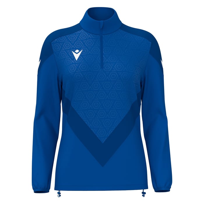 Macron Anora Women's 1/4 Zip Top in blue