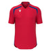 Macron Wyrm Short Sleeve Shirt in pink and blue