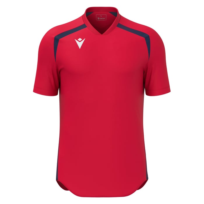 Macron Wyrm Short Sleeve Shirt in pink and black