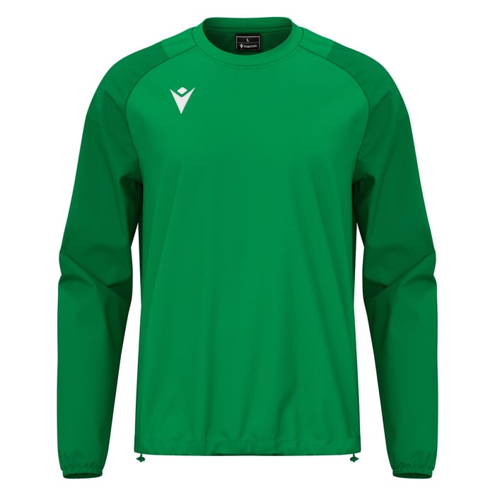 Macron Drizzle Long Sleeve Wind Breaker in green
