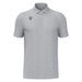 Macron Jazz Short Sleeve Polo Shirt in light grey