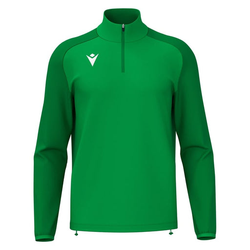 Macron Isen 1/4 Zip Top in green