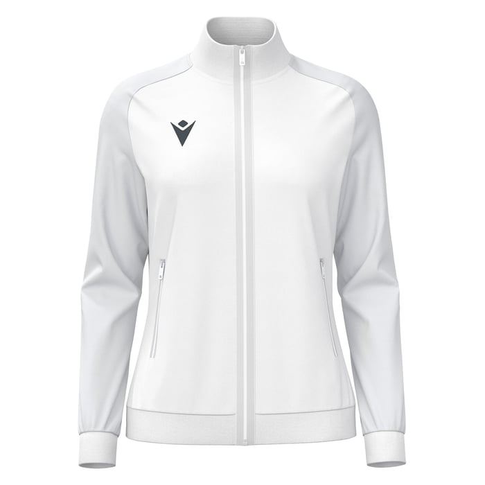 Macron Rama Women's Full Zip Top in white