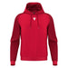Macron Horn Hoody in red