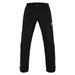 Black pants with white stripes on a white background