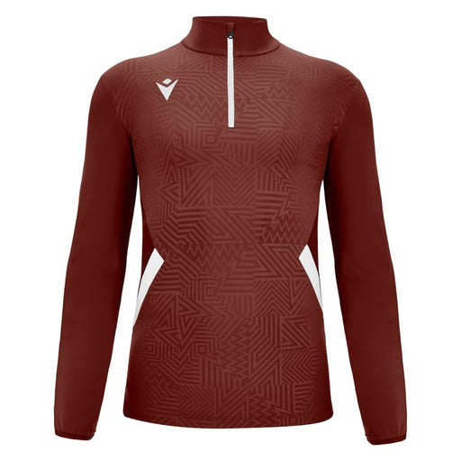 Macron Fraser 1/4 Zip Top in red
