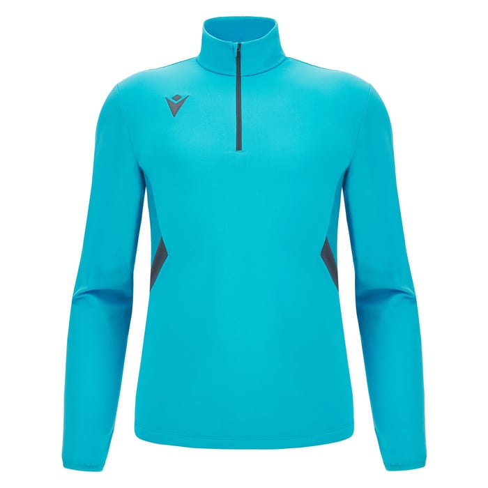 Macron Plave 1/4 Zip Top in neon blue