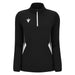 Macron Maira Women's 1/4 Zip Top in black