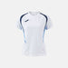 Joma Championship 20 Women's Short Sleeve Shirt in White/Dark Navy