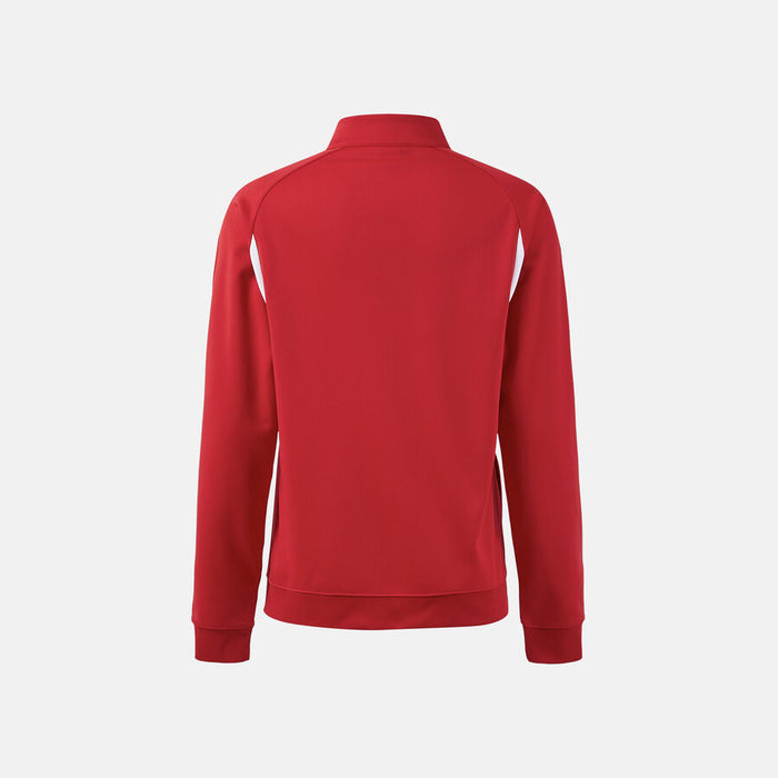 Red sweatshirt on a white background