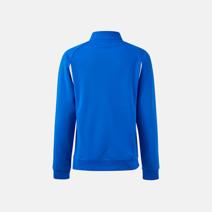 Blue sweatshirt on a white background