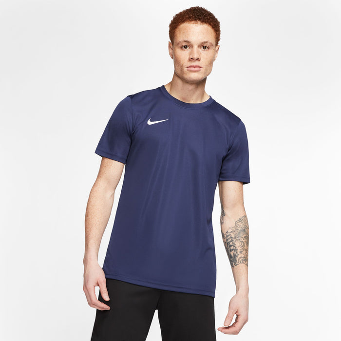 Nike Dri-fit Park VII Shirt Short Sleeve in Midnight Navy White man