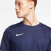 Nike Dri-fit Park VII Shirt Short Sleeve in Midnight Navy White chest