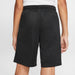 back of Nike Dri-fit Park III Short Black-White