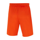 back of Nike Dri-fit Park III Short in safety orange