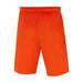 back of Nike Dri-fit Park III Short in safety orange