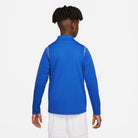 back of Nike Park 20 Knit Track Jacket in University Blue/White