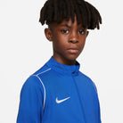 Nike Park 20 Knit Track Jacket in University Blue/White