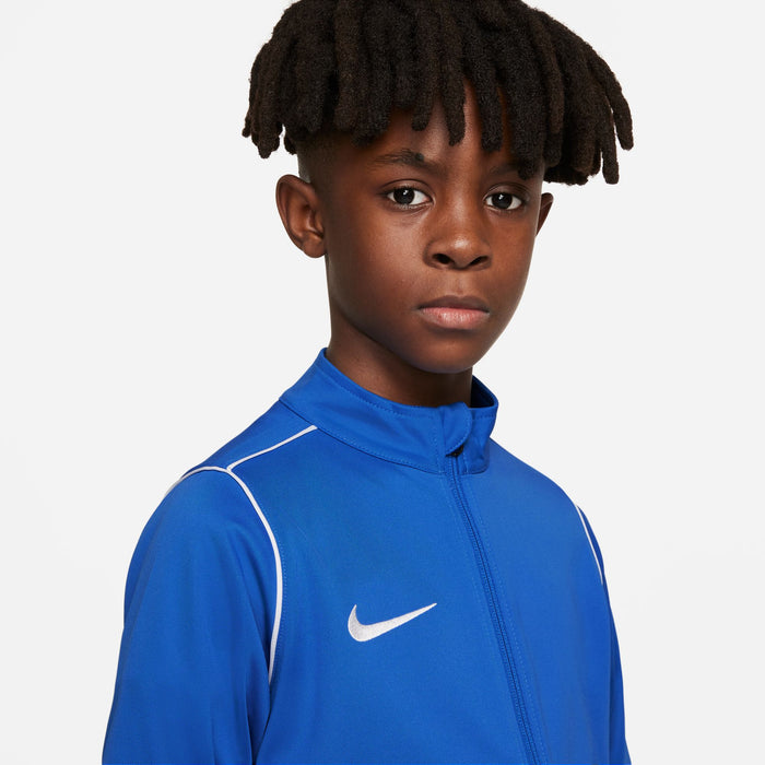 Nike Park 20 Knit Track Jacket in University Blue/White