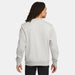 back of Nike Park 20 Crew in Dark Grey Heather