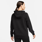 back of Nike Park 20 Full Zip Hoodie Womens in Black/White