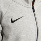 Nike Park 20 Full Zip Hoodie Womens in DK Grey Heather/Black
