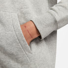 Nike Park 20 Full Zip Hoodie Womens in DK Grey Heather/Black