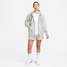 Nike Park 20 Full Zip Hoodie Womens in DK Grey Heather/Black
