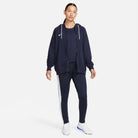 Nike Park 20 Full Zip Hoodie Womens in Obsidian/White