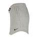 side of Nike Park 20 Short Womens in dk grey heather