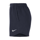 side of Nike Park 20 Short Womens in obsidian