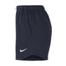 side of Nike Park 20 Short Womens in obsidian