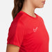 Nike Dri FIT Academy 23 Womens Short Sleeve Shirt in University Red/Gym Red