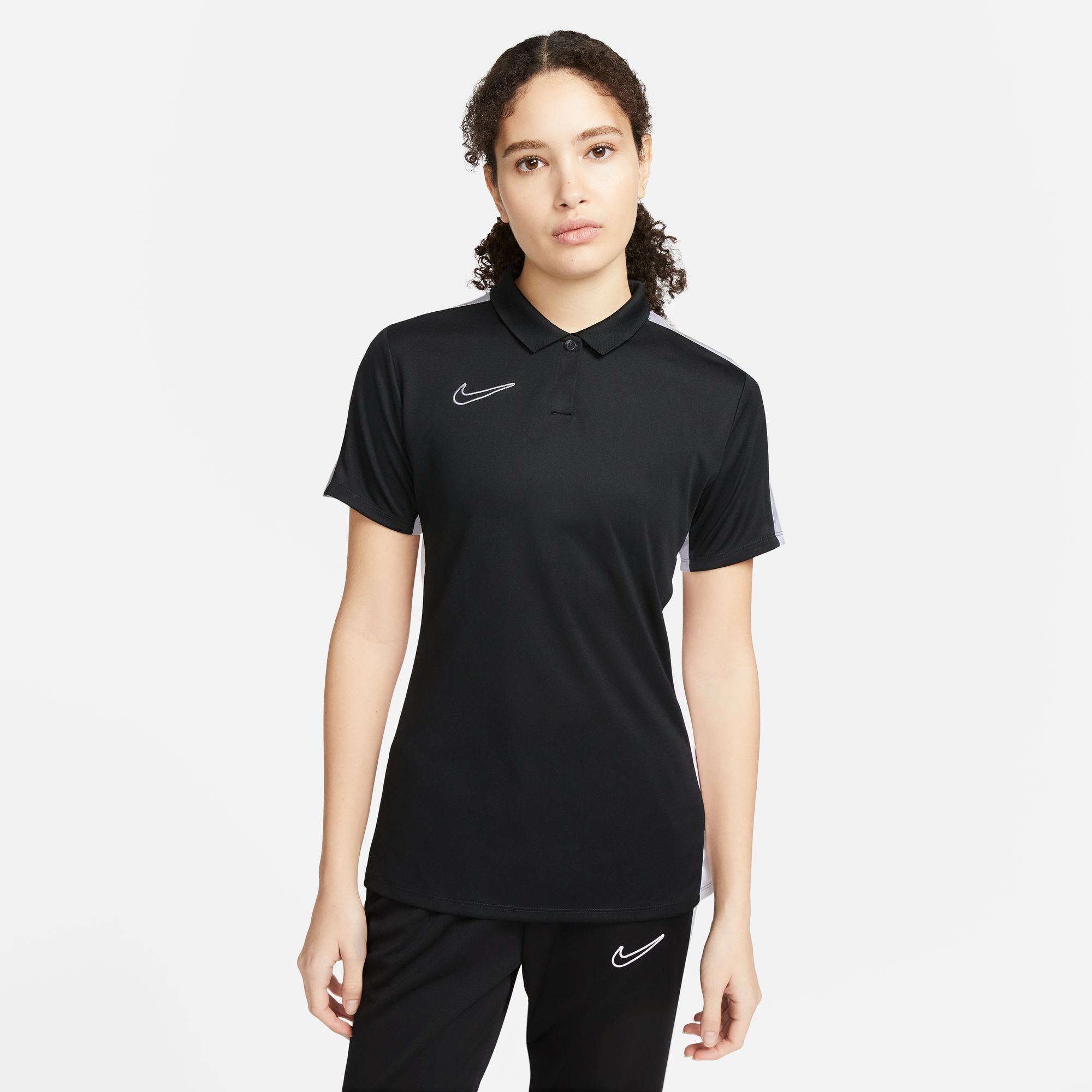 Nike Dri FIT Academy 23 Women's Short Sleeve Polo in black