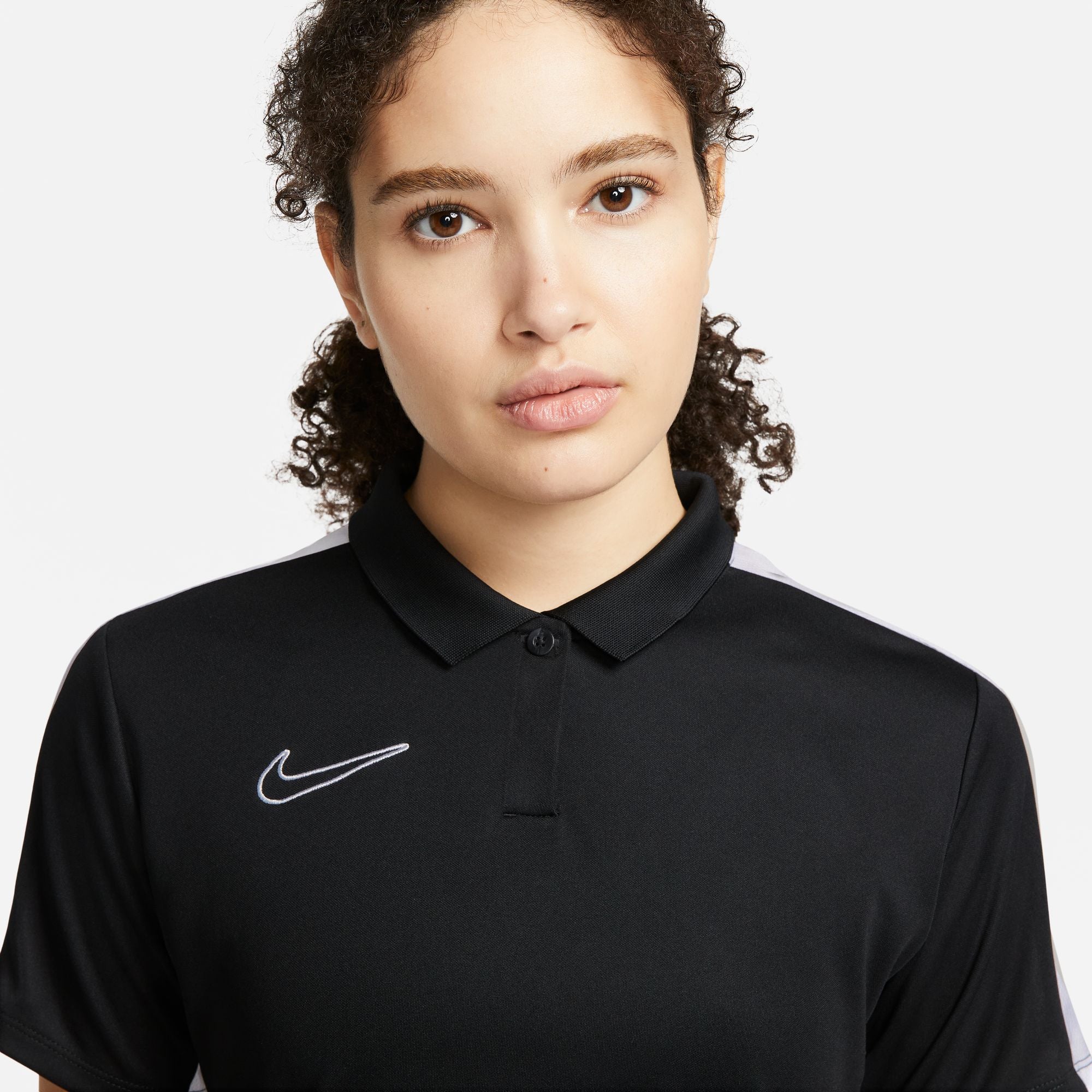 Nike Dri FIT Academy 23 Women's Short Sleeve Polo in black