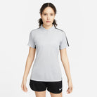 Nike Dri FIT Academy 23 Women's Short Sleeve Polo in Wolf Grey/Black