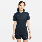 Nike Dri FIT Academy 23 Women's Short Sleeve Polo in Obsidian/Royal Blue
