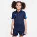 Nike Dri FIT Academy 23 Short Sleeve Polo in Obsidian/Royal Blue