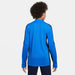back of Nike Dri-FIT Academy 23 1/4 Zip Royal Blue Drill Top with nike tracksuit bottoms